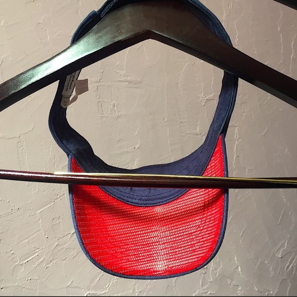 Champion Royal Blue Visor Hat OSFA Velcro Strap Mesh Bill Sports and Athletics - Picture 7 of 9